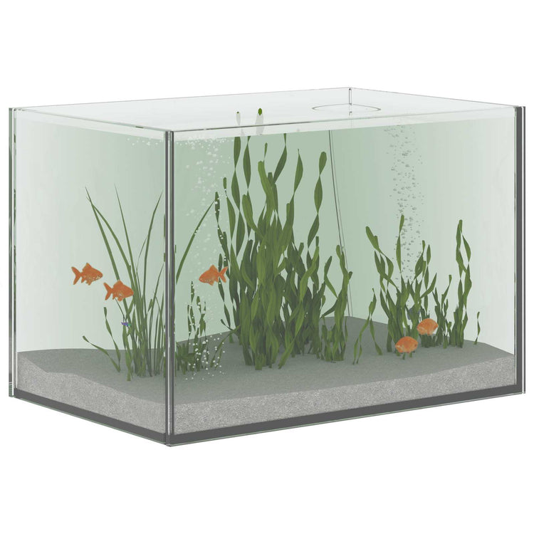 Vidaxx Aquarium mit Aufbewahrung aus transparentem 30 x 20 x 20 cm Glas