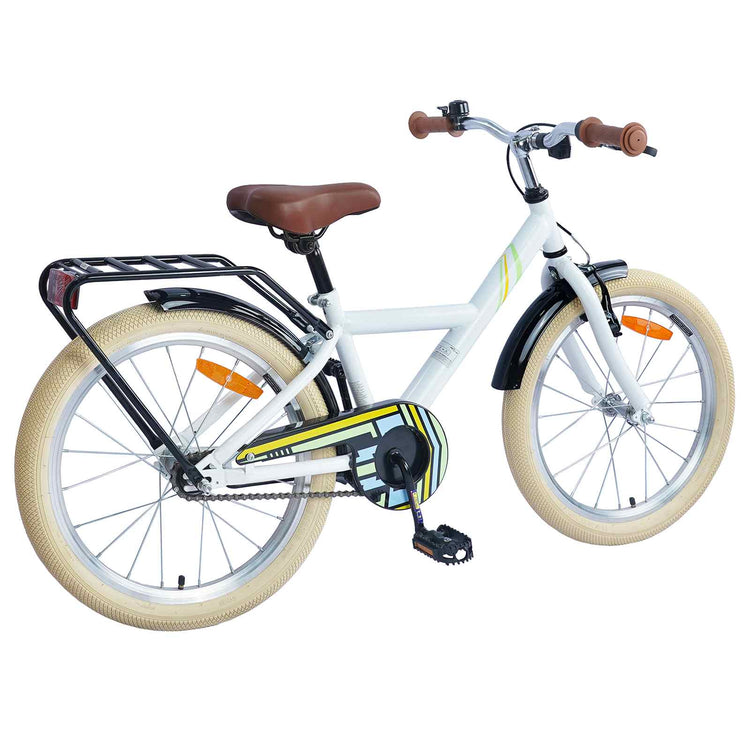 VidaXL Kinderfahrrad 24 Zoll für 8-12 Jahre weiß