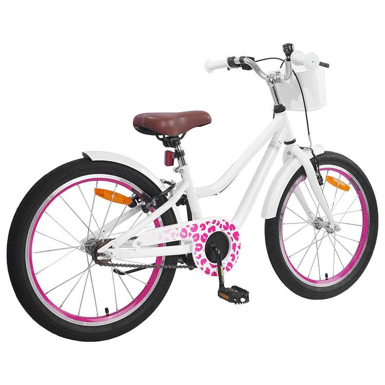 VidaXL Kinderfahrrad 20 Zoll für 6-11 Jahre weiß