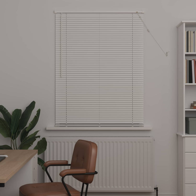 Vidaxx Jalousie verstellbar weiß 150 x 80 cm PVC