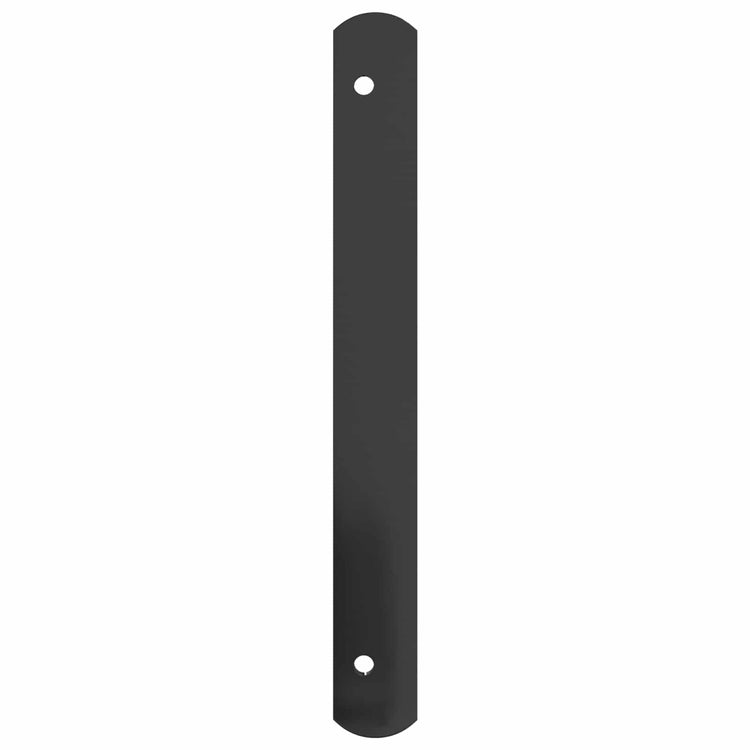 Vidaxx Fenstergitter schwarz 115 x 30 cm pulverbeschichteter Stahl