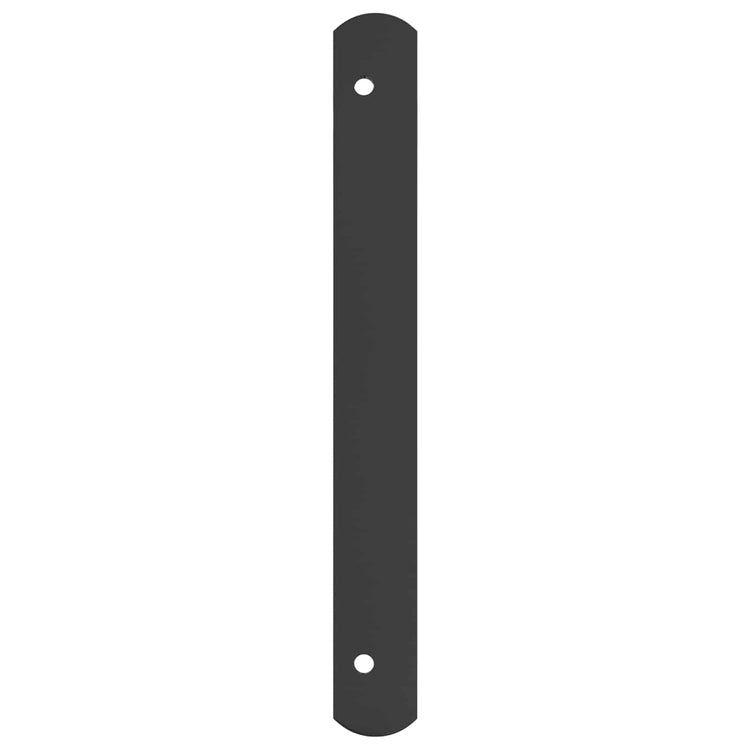 Vidaxx Fenstergitter schwarz 176 x 30 cm pulverbeschichteter Stahl