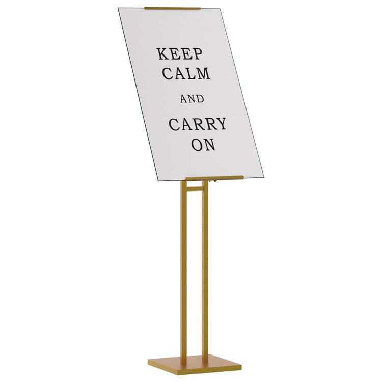 Vidaxx zeigt auf der Messe Gold 26,5 x 26,5 x 150 cm Stahl