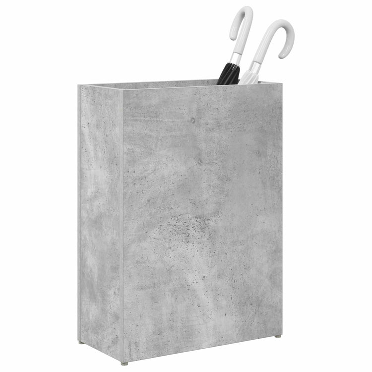 Vidaxx Regenschirm Standard Betongrau 40 x 20 x 55,5 cm verarbeitetes Holz