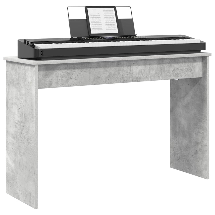 Vidaxxl Keyboardständer Betongrau 100 x 32 x 64 cm fertiges Holz