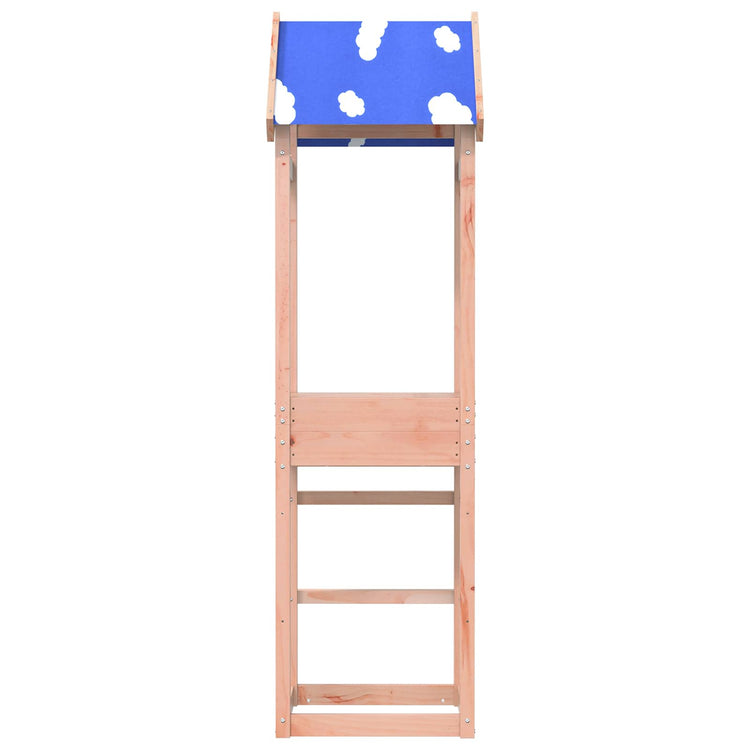 Vidaxl Spielturm braun 52,5 x 46,5 x 195 cm massives Douglas-Holz