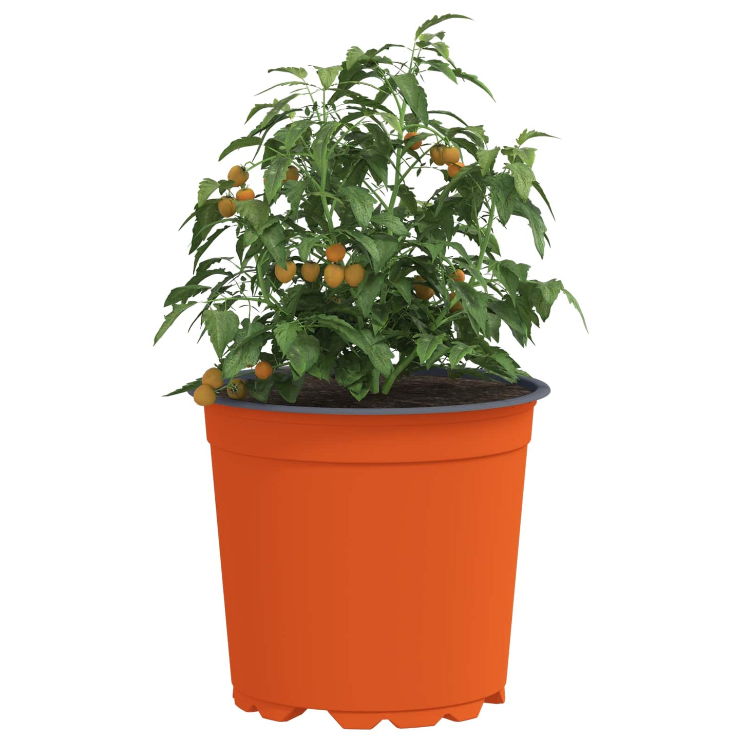 Vidaxx Blumentopf 100 Stück Terrakotta ø 15 x 13 cm Kunststoff