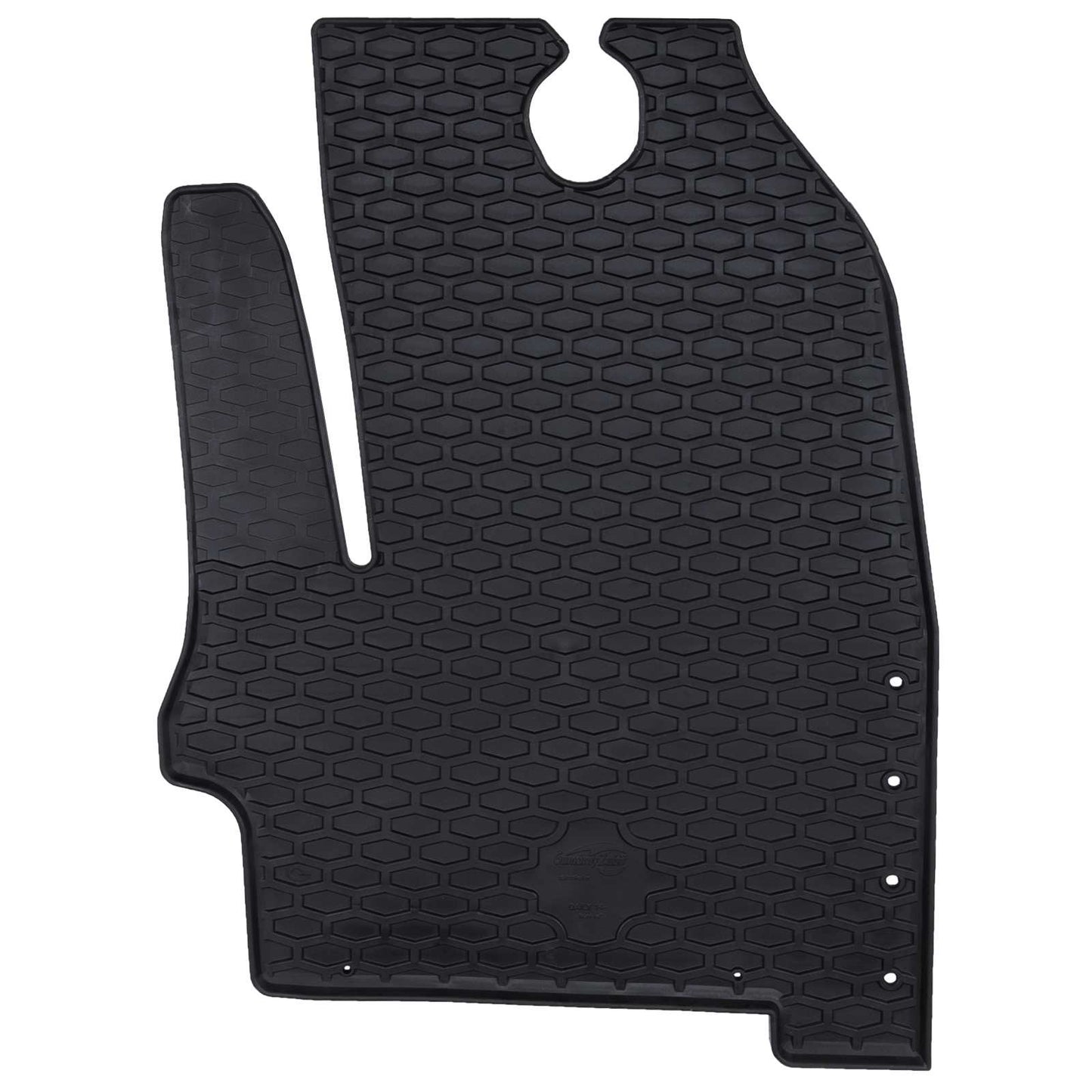 Vidaxxl Auto-Fußmatte 3 Stück schwarz Iveco Daily Gummi