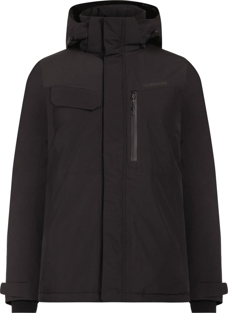 Didriksons Stefan USX JKT Herren Outdoorjacke – Schwarz