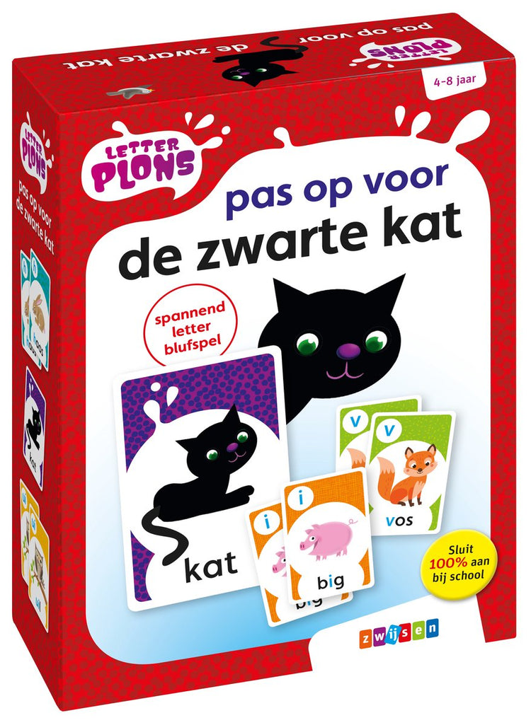 Zwijsen Letterplon – Letterplon, Vorsicht vor der schwarzen Katze