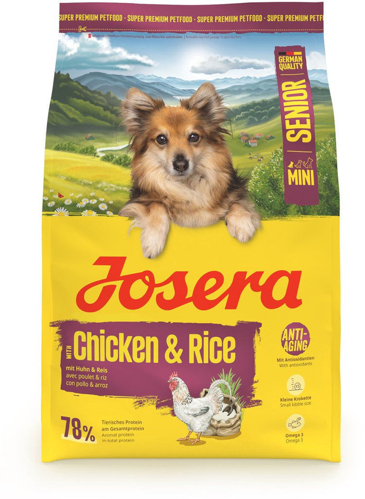 Josera Hühnerreis - Hundefutter - Mini Senior - 3 kg