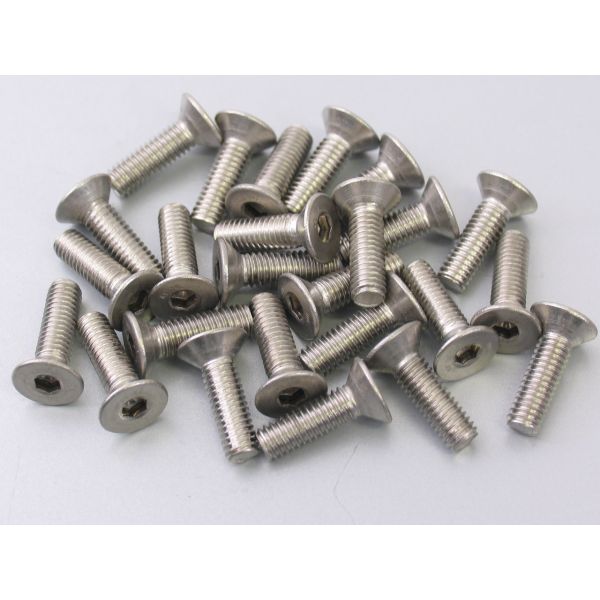 Bofix Allenbout M6x20 Edelstahl mit versunkenem Kopf (25 Stücke)