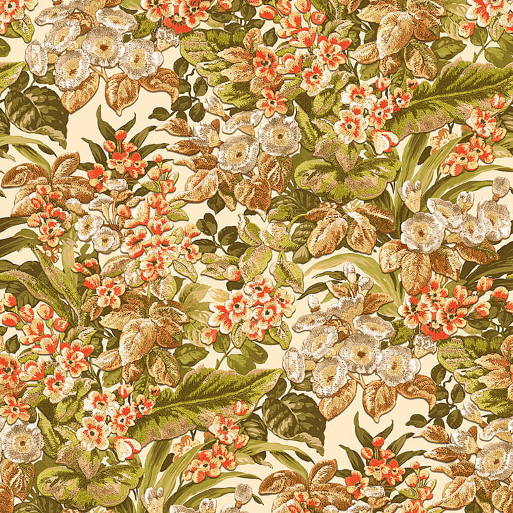 Niederländische Wandverkleidung Niederländische Wandverkauftapeten Blumengrün