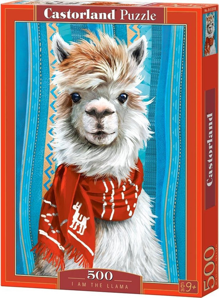 Castorland „Ich bin das Lama“ – Puzzle – 500 Teile – Satin-Finish – perfekte Passform – europäische Qualität