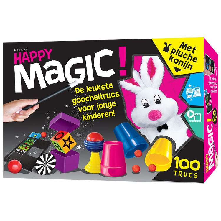 Hanky Panky Toys Happy 100 Tricks + Plüsch Kaninchen