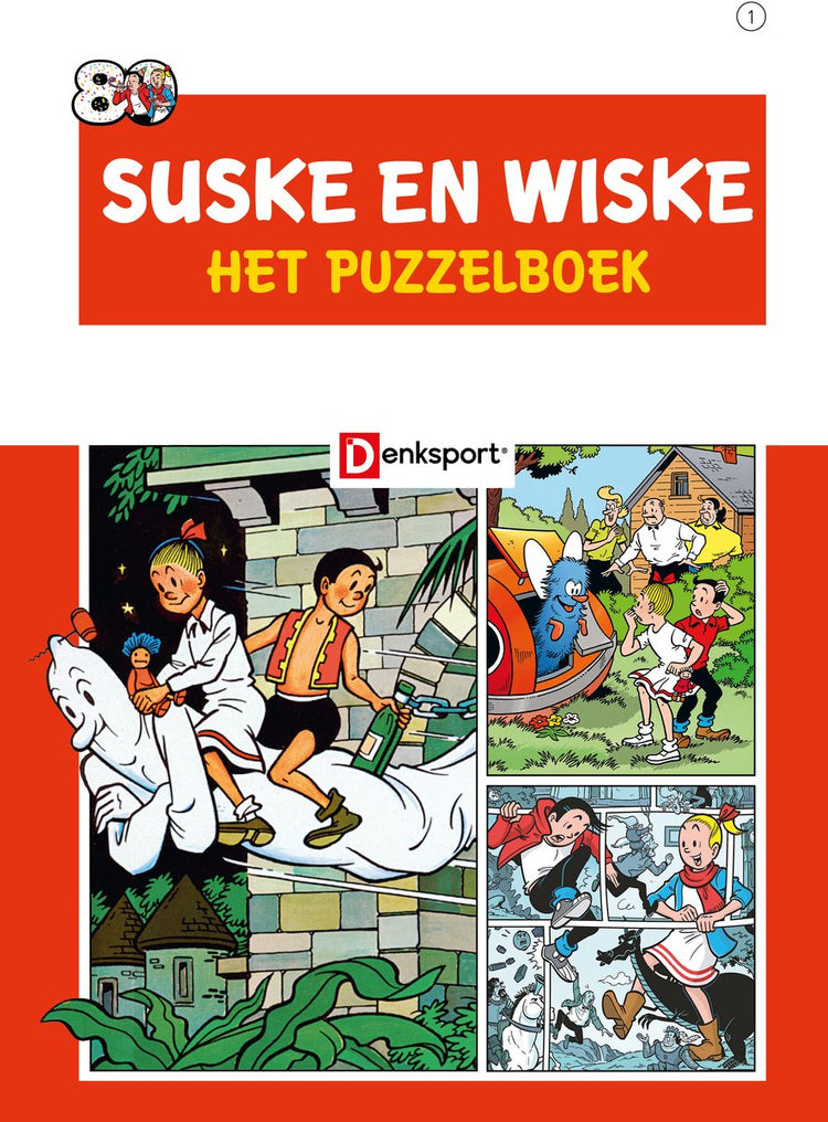 Suske en wiske mind sport – das Rätselbuch