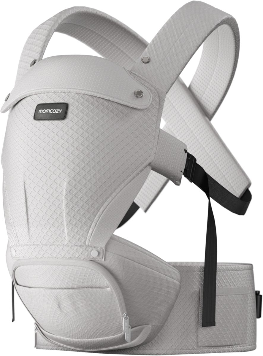 Momcozy – Baby- und Kleinkindtrage mit Sitz – 0 bis 36 Monate – Vorder- und Rückentrage – ergonomisch