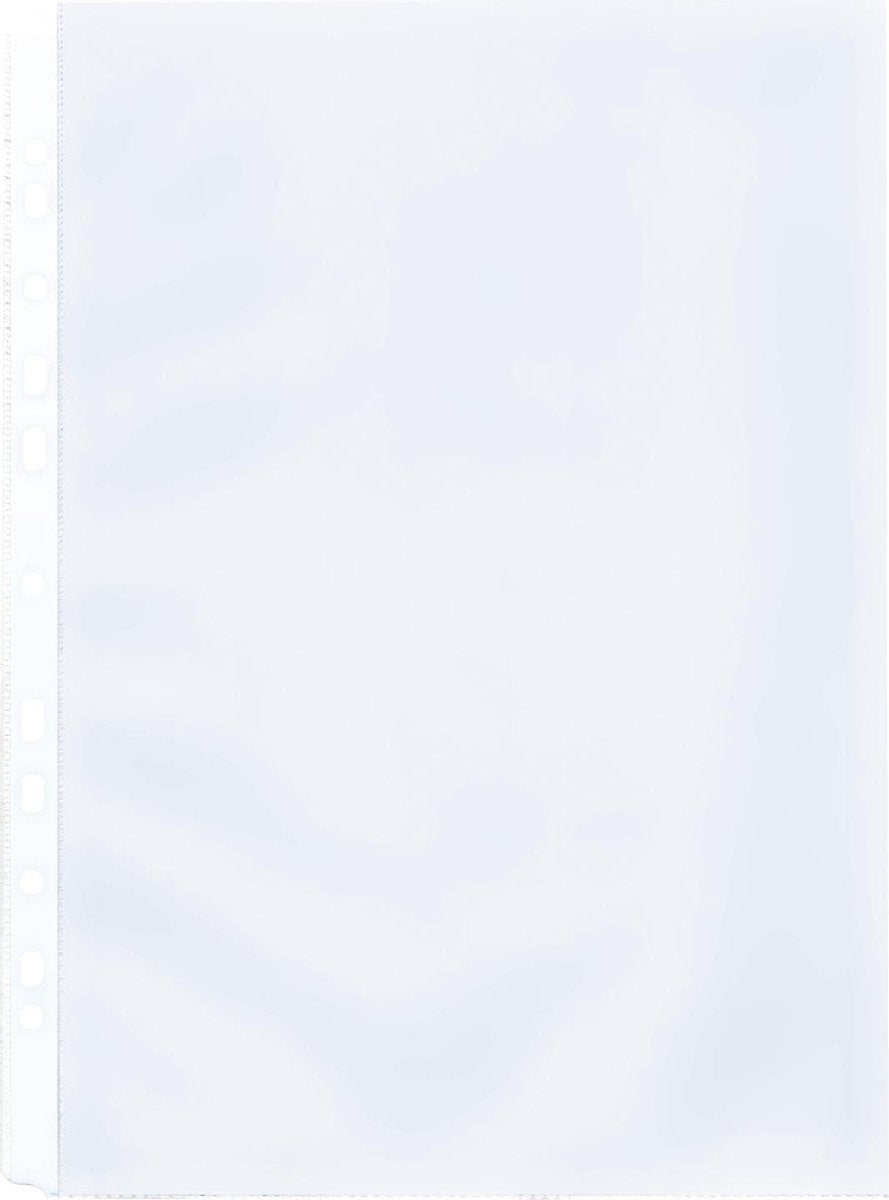 Kangaro-Showtasche A4 – 11-Loch – PP 120 Mikron – transparent, kristallklar – K-14018