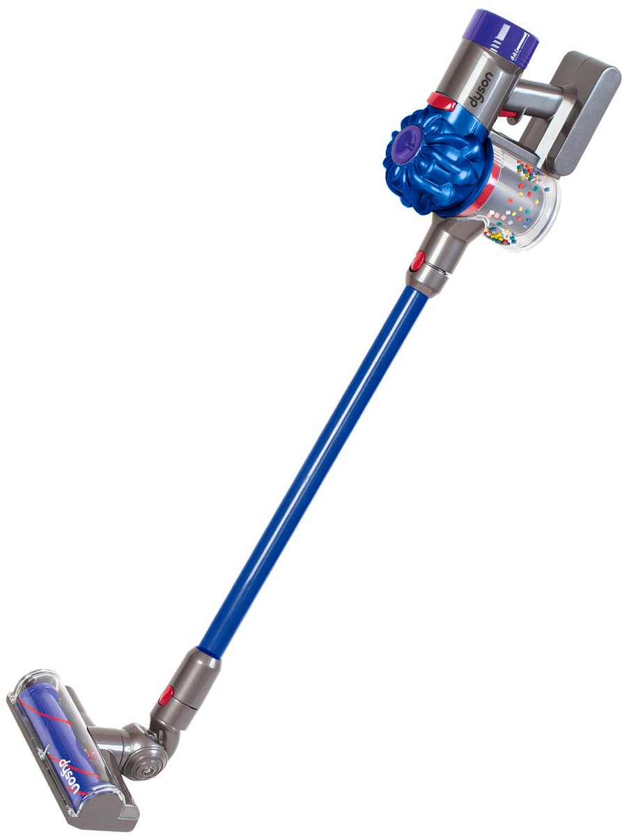 Casdon Dyson Akku-Staubsauger – blauer Spielzeugstaubsauger