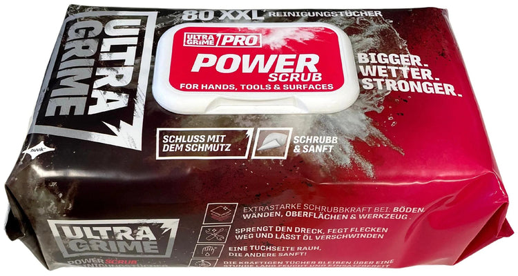 Ultragrime® Reinigungstuch Pro Scheuertuch. Power-Scheuertuch Ult Grime Pro, 1 Stück. ein 80 Stück.