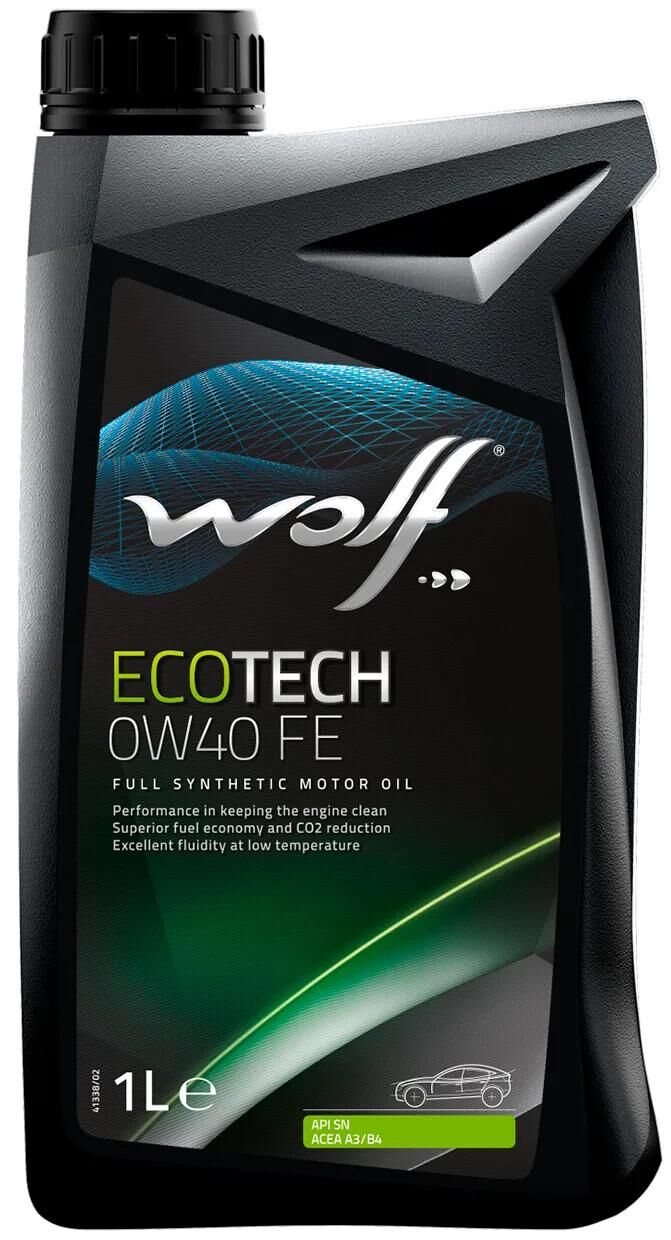 Wolf Motoröl EcoTech Fe. Motoroil 0W40 1L ECOTech FE