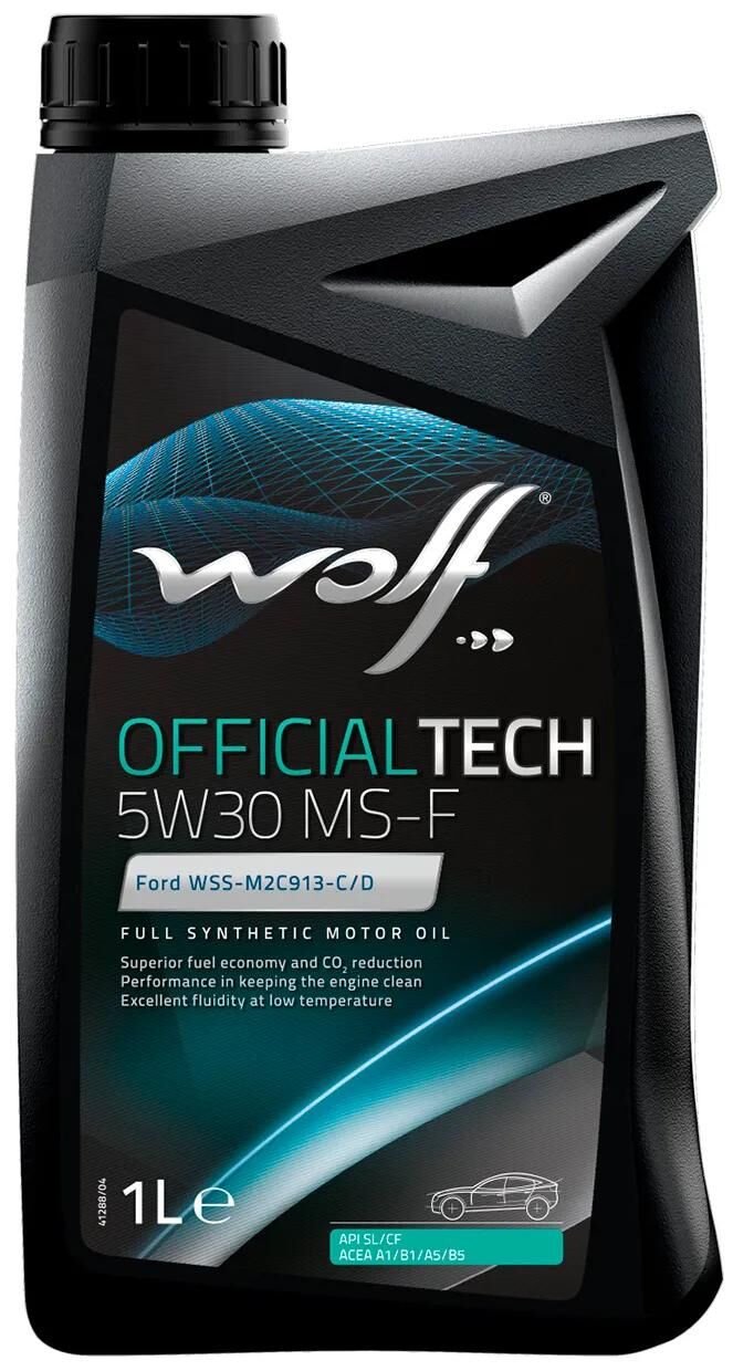 Wolf Motoröl offizielle Tech MS-F. Motoroil 5W30 1L OFF.Tech MS-F.
