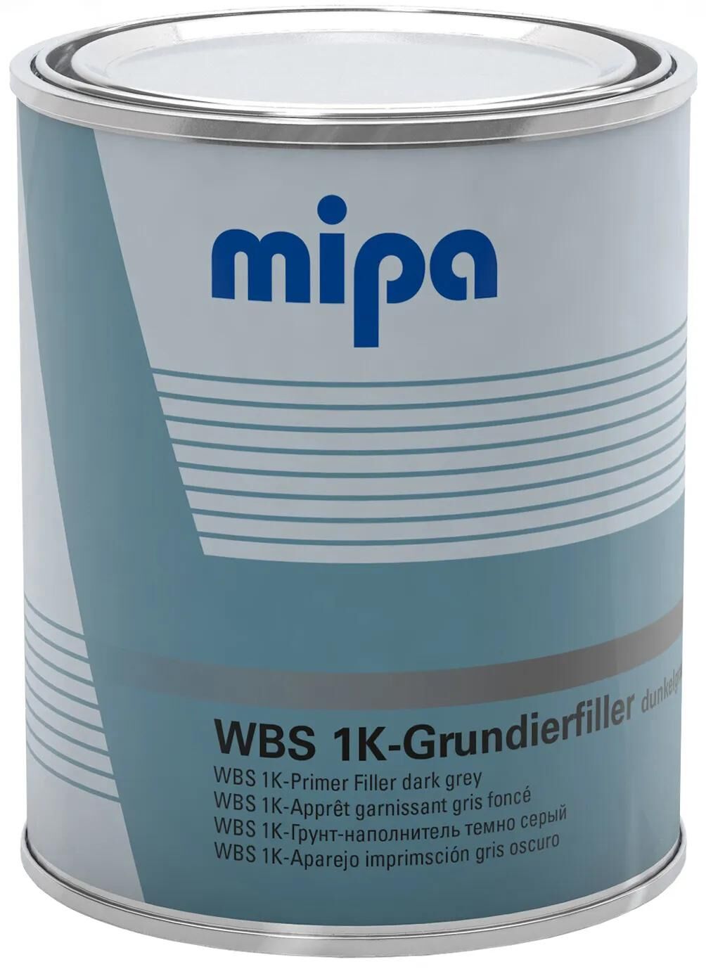 MIPA WBS 1K Primer Füllstoff dunkelgrau
