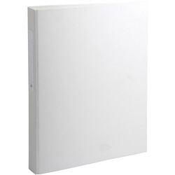 Ringbücher Exacompta Karton PP 26x32cm Rückenbreite 4 cm weiß 2-Ring-D-Mechanik