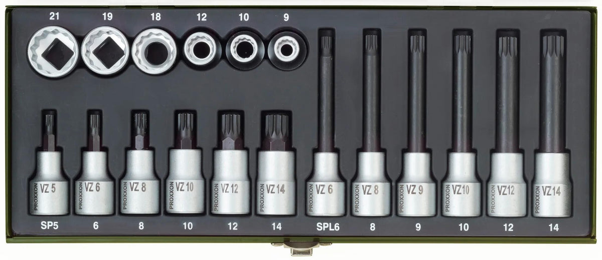 Proxxon Multitooth Screw Set XZN 18-piefe
