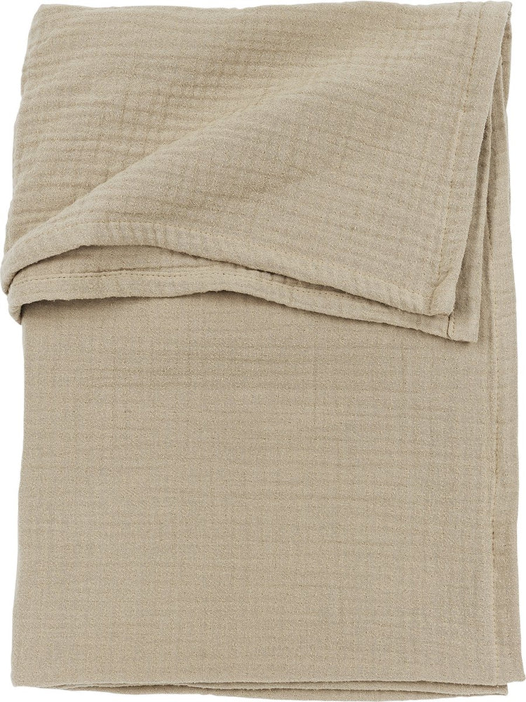 Meyco Baby-Uni-Bettlaken – vorgewaschen, hydrophil – Sand – 100 x 150 cm – 0,3 Tog
