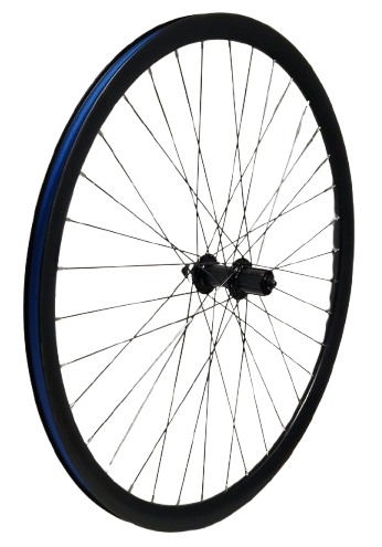 KGZ KGZ Hinterrad 28 Zoll (622) Kassette 8-10 V CENTERLOCK RIM und Speichen schwarz