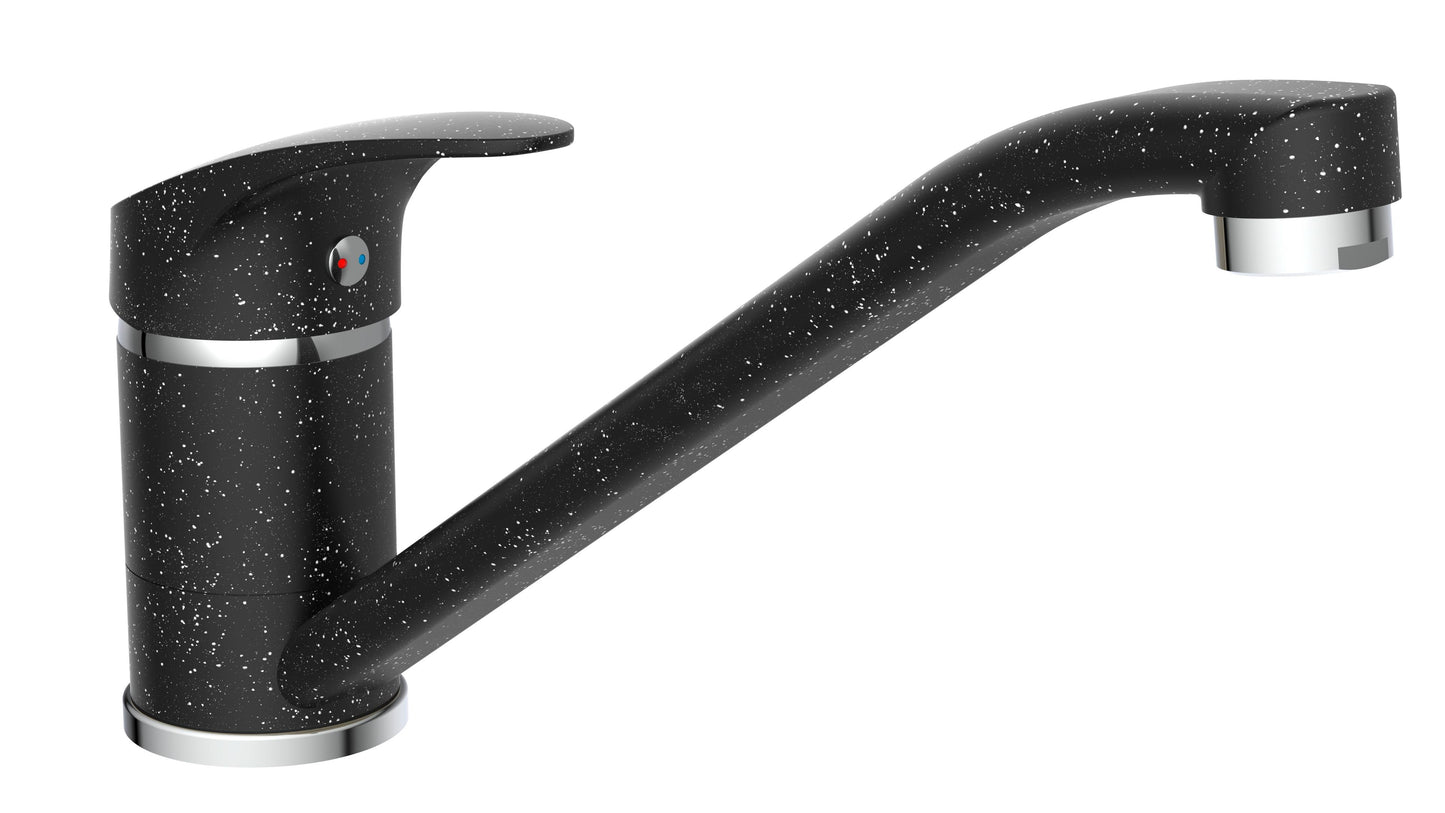EiSl EiSl-Küchenmixer Granit schwarz-chromfarben