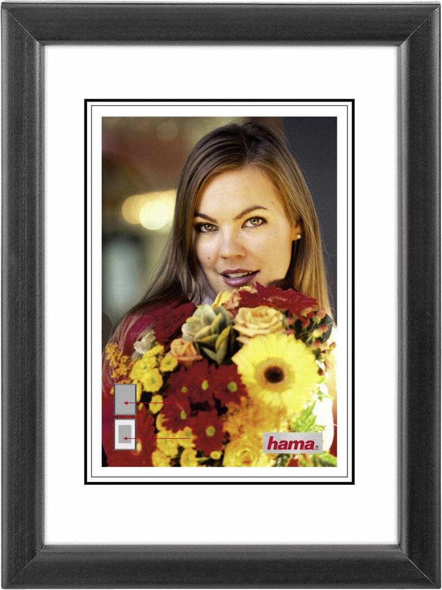Hama Bella Black 20x30 Aktionsholz 31681