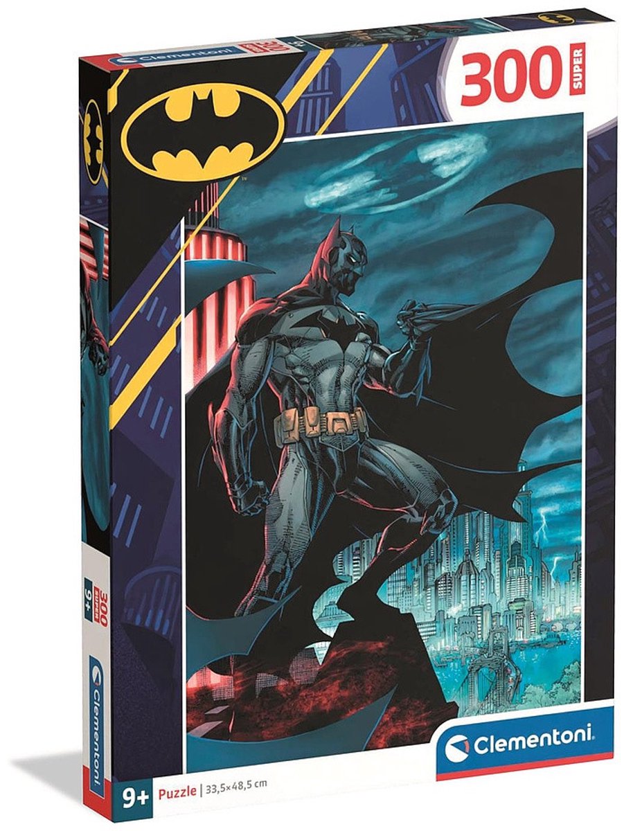 Clementoni – Puzzle – 300 Teile – Batman – Puzzle für Kinder – ab 9 Jahren