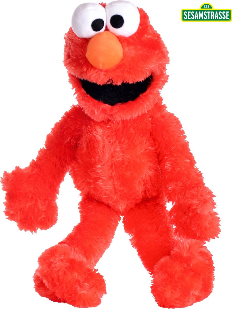Living Puppets Handpuppe Sesamstraße | Handpuppe mit Klappmund Unisex in der Größe 45 cm | Spaß für Familien, Entertainer und Spielspaß | geeignet für Kinder ab 3 Jahren