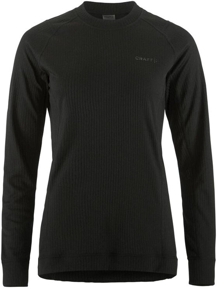 Craft Core 2er-Pack Baselayer-Oberteile mit Damen-Thermoshirt – Schwarz-Rosebraun