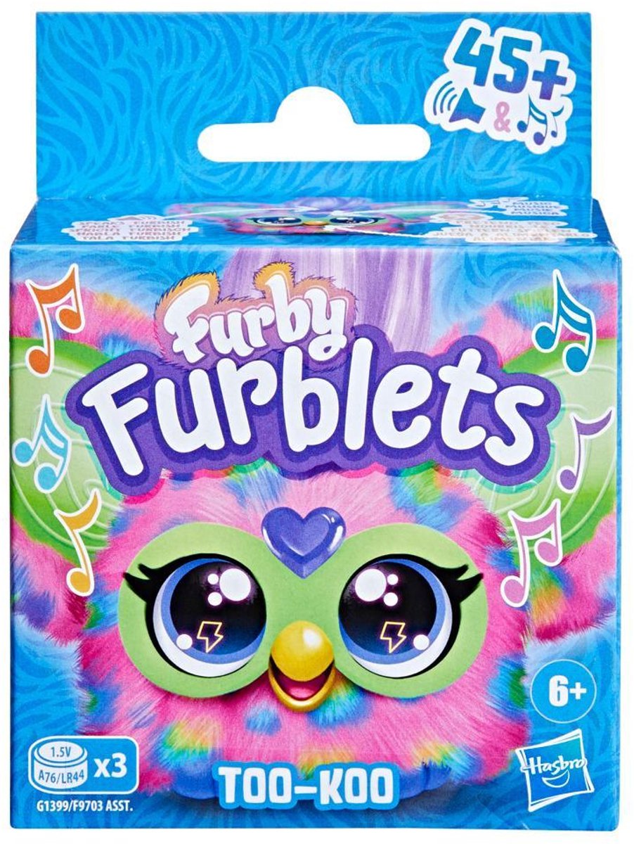 Hasbro Furblet Too-Koo Mini Furby Blau