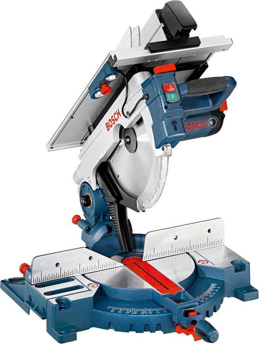 Bosch Stationärmaschine GTM 12 JL (Schiebestock, Staubbeutel, Sägeblatt 305 x 30 mm)