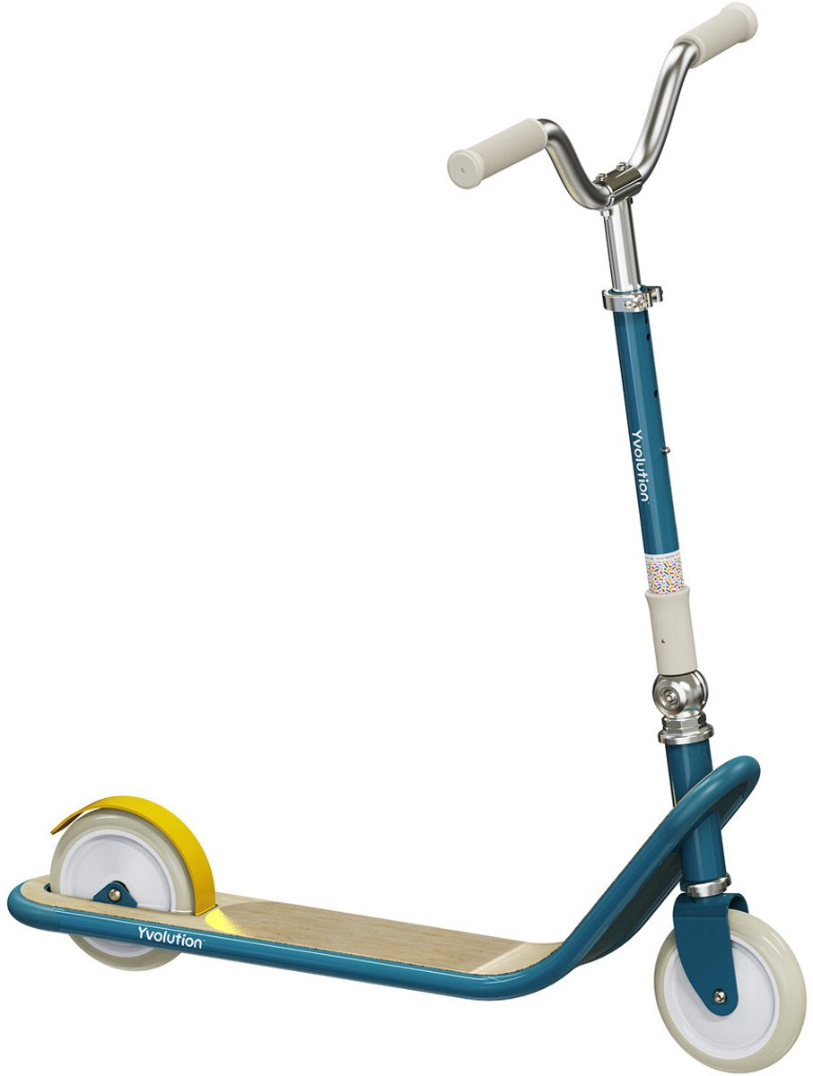Yvolution – Roller – Farbe Blau – klassische Linie