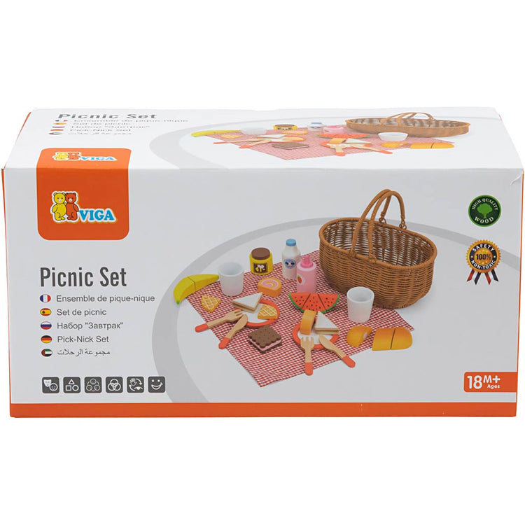 Viga Picknick-Set, H: 23 cm, L: 25 cm, B: 14,5 cm, 30 Teile 1 Box