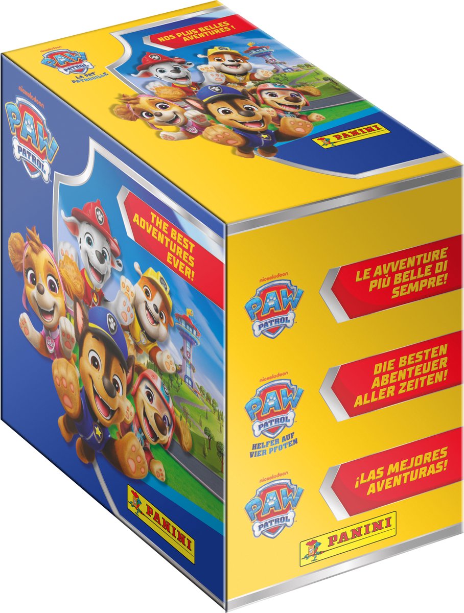 Panini Paw Patrol 11 Aufkleberbox (36) Sammelkarten