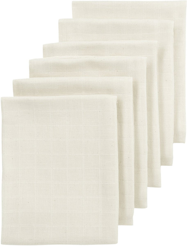 Meyco Baby Nature hydrophile Tücher – 6er-Pack – 70 x 70 cm