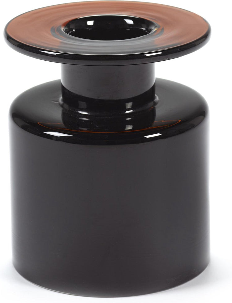 Serax - Marie Michielssen Wind Fire - Vase S - Schwarz Dunkelbraun - 18 ø