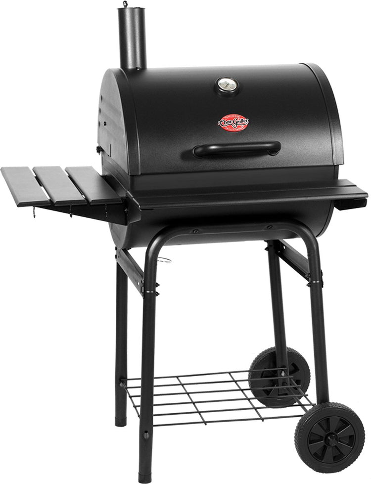 Char-griller® Wrangler Holzkohlefassgrill – klassisches Grillen mit maximalem Geschmack