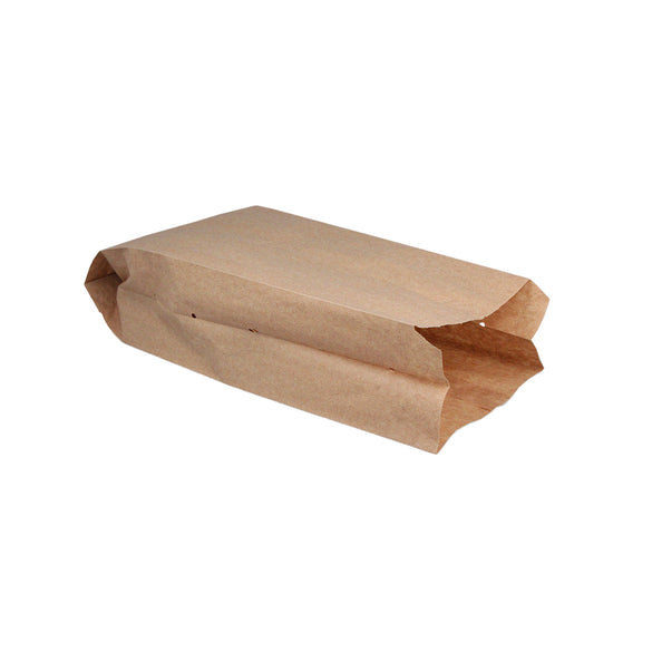 Snackbeutel perforiert aus Kraftpapier Nr. 27 Bio (1 Pfund) (1200 Stück)