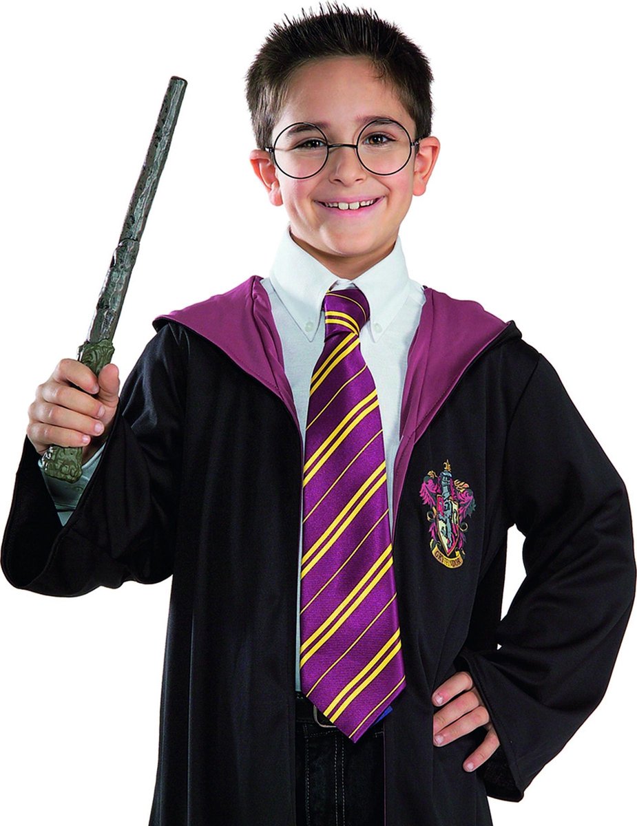 Vegaoo Kit Zauberstab Brille Harry Potter™ Kind – Kostümattribut – Einheitsgröße