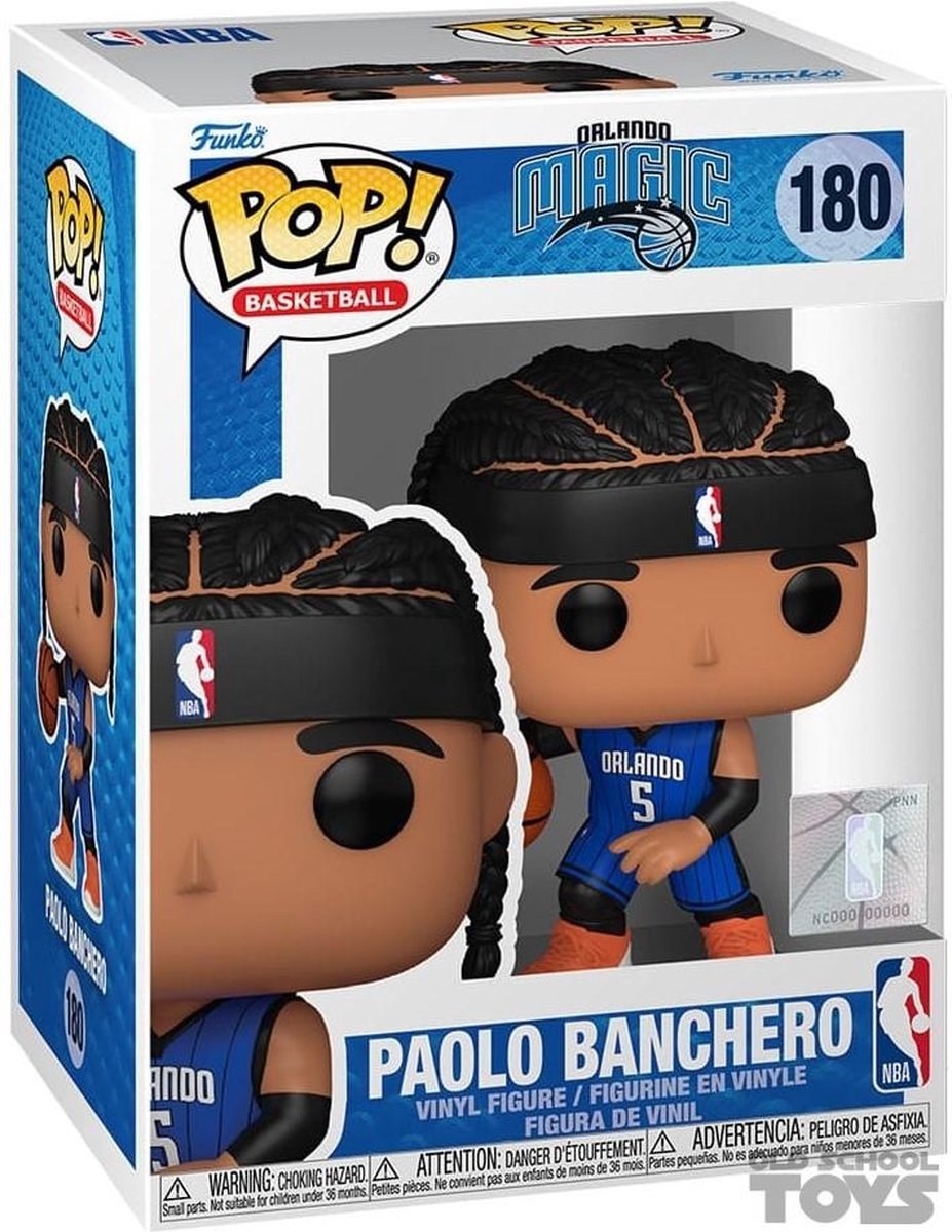Funko Pop Basketball: Orlando Magic – Paolo Banchero Pop #180
