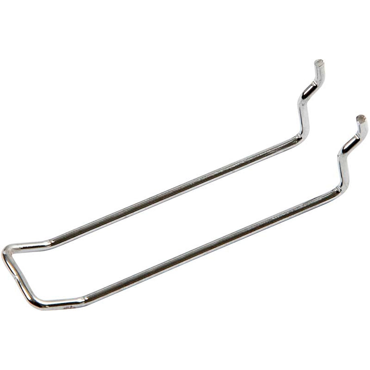 Doppelhaken, L: 100 mm, B: 25 mm, Stärke 4 mm, 50 Stück 1 Karton
