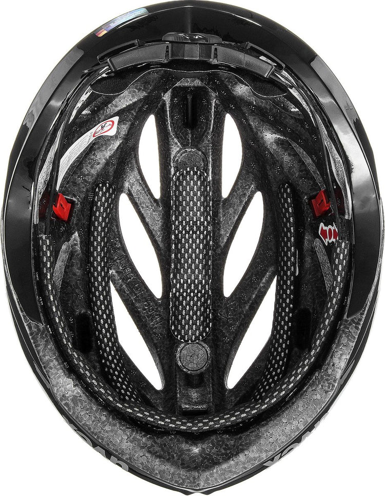 Uvex Boss Race Fahrradhelm schwarz – Unisex – Größe 52–56