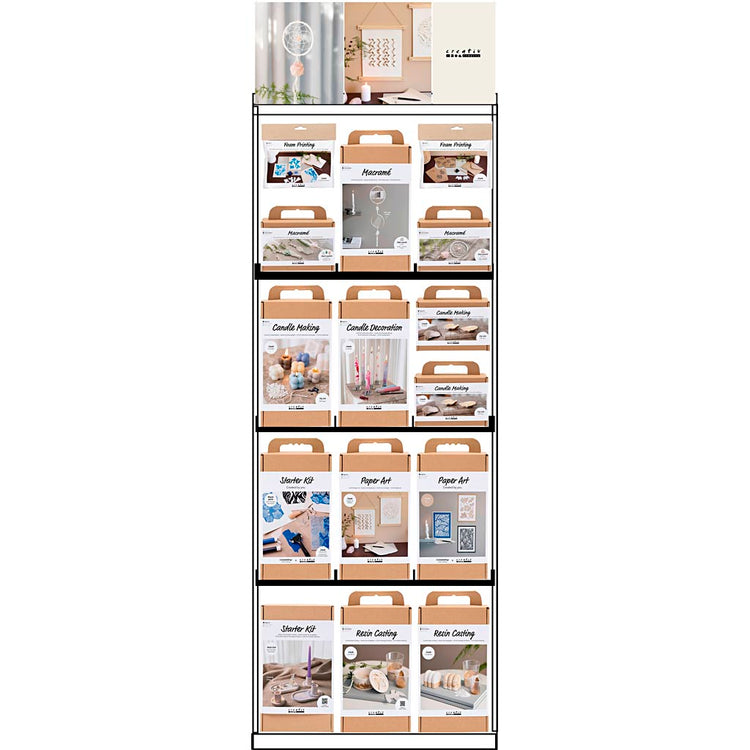 Creativ Company Bodendisplay, montiert, Hero Zen Balance, Erwachsene, H: 1580 mm, L: 600 mm, B: 400 mm, 83 Einheiten. 1 Stück
